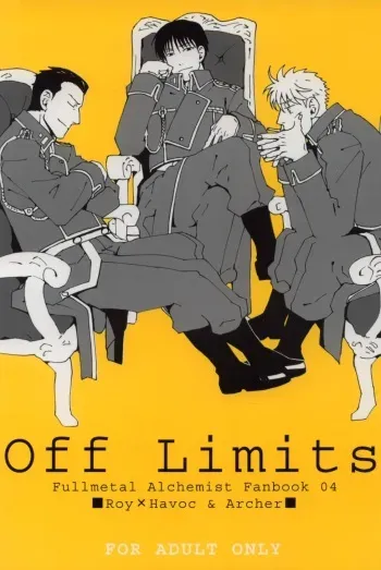 [cinnamon (Macho)] Off Limits (Fullmetal Alchemist) [English] [uiggu] manga cover