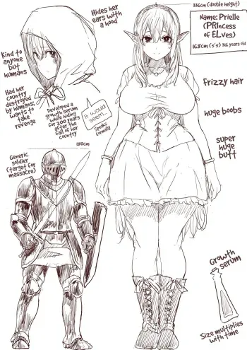 Elf Princess Strikes Back manga cover