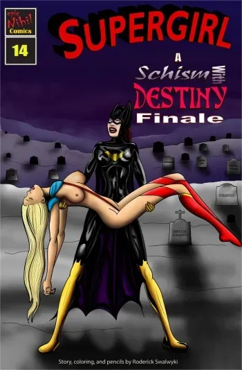 Supergirl: Issue #14 - A schism with destiny Part 3 manga cover