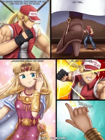 Zelda Smash manga cover
