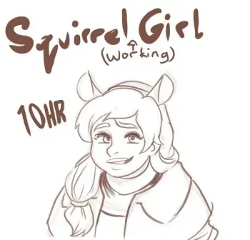 [Polyle] Squirrel (Working) Girl 10hr [Marvel] [English] manga cover