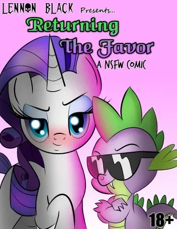 [Lennon Black] Returning The Favor (My Little Pony: Friendship is Magic) manga cover