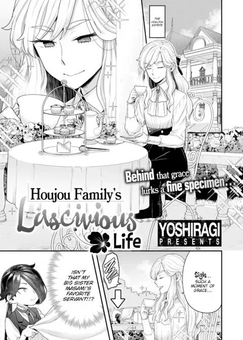 Houjou Family's Lascivious Life manga cover