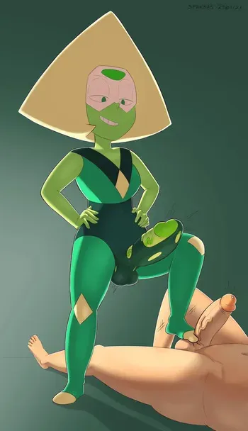 [Spakka] Futa Peridot (Steven Universe) manga cover
