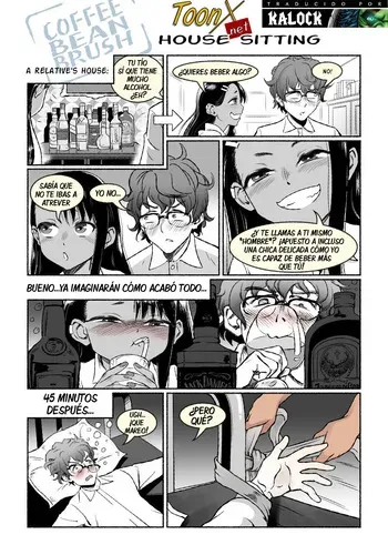 [Coffeebeanbrush] House Sitting (Ijiranaide Nagatoro-san) manga cover