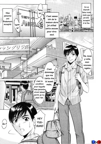 [Hoshino Ryuichi] Yuuwaku no Toshiue Apartment Ch.1 [French] manga cover