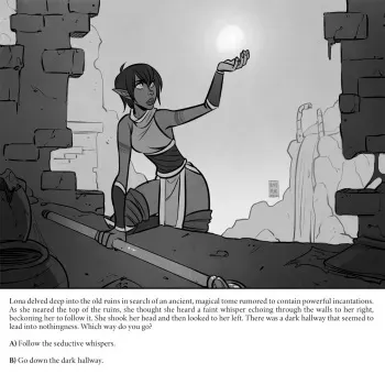 [Kumi Pumi] CYOA: The Ruins manga cover