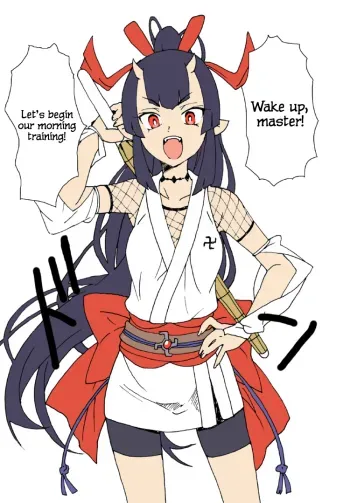 Oni Girl Kayonohime manga cover