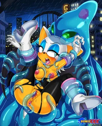 [RealShadman] Rouge The Bat Vs Chaos (Sonic The Hedgehog) manga cover