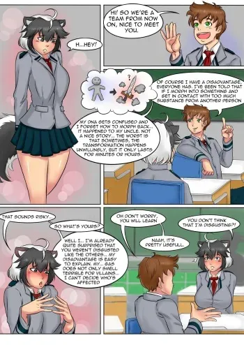 Skunk Girl Panty Transformation manga cover