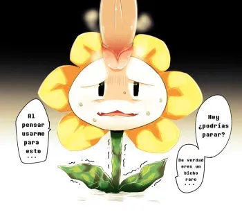 [Gaku] Kiniro no Ohana-chan | Golden Flower (Undertale) [Spanish] manga cover