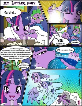 [SonicSweeti] My Littler Pony (My Little Pony Friendship Is Magic) manga cover