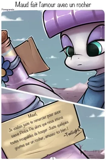Maud fait l'amour avec un rocher manga cover