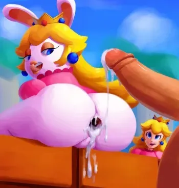 Mario + rabbids: kingdom battle (Rabbid Peach) manga cover