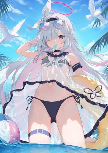 [Kizuna] A.R.O.N.A Swimsuit (Blue Archive) manga cover