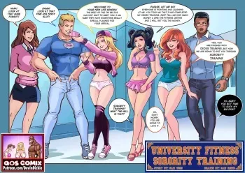 [Devin Dickie] University Fitness Sorority Training manga cover