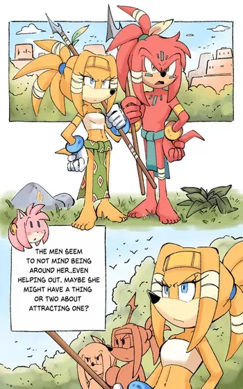 [Arantarisu Yamu] "How Do You Attract A Man"? A Sonamy/Shadamy Comic manga cover
