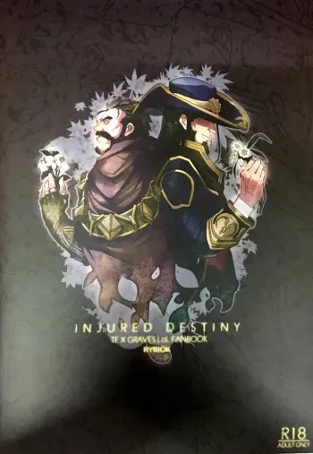 INJURED DESTINY manga cover