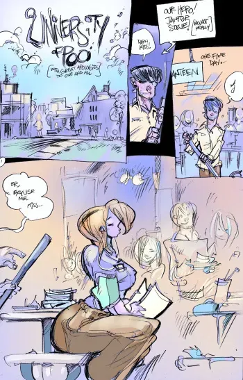 [Mamabliss] University of Poo manga cover