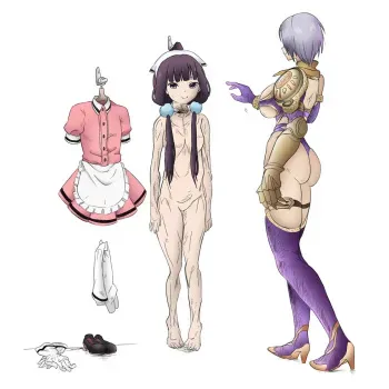 Ivy to Maika suit up manga cover