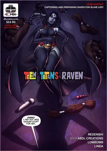 [DBComix] Teen Titans Raven Second Edition manga cover