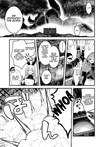 A Male Adventurer Caught in a TS Trap in a Dungeon and Gives Birth manga cover
