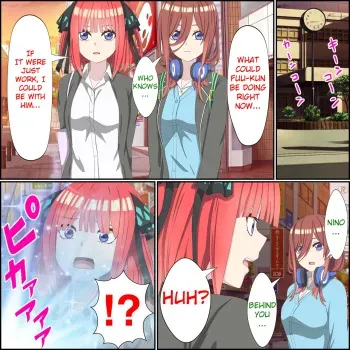 An App Where You Can Have Sex With Anime Characters 8, Nino Compilation manga cover