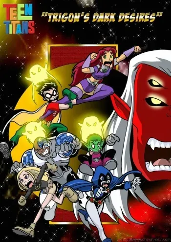 [Palcomix] Trigon's Dark Desires (Teen Titans) manga cover