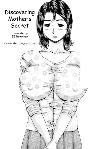 Discovering Mother's Secret manga cover