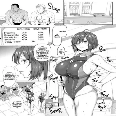 Swim Team Captain's Dirty Advice [Original] manga cover