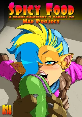 [MAD-Project] Spicy Food (Crash Bandicoot) manga cover