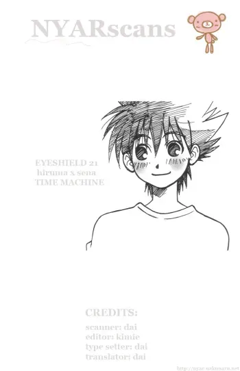 Time Machine (Take the Field 06) (Eyeshield 21) [English] [NYARscans] manga cover