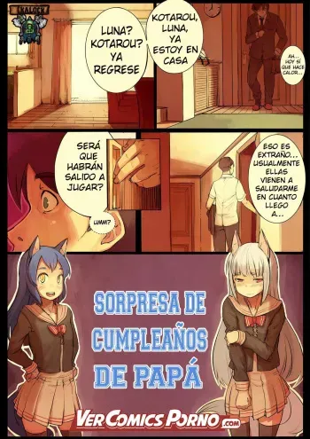 [faustsketcher] Sorpresa De Cumpleaños De Papá (Spanish) [kalock & VCP] manga cover