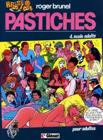 [Roger Brunel] Pastiches 4 - école adulte [French] manga cover