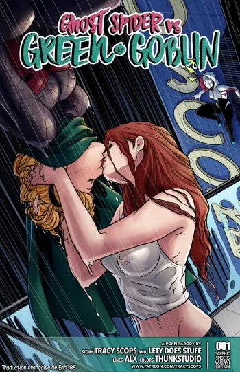 [Tracy Scops (Alx)] Ghost Spider VS. Green Goblin (Spider-Man) [French][Edd085] manga cover