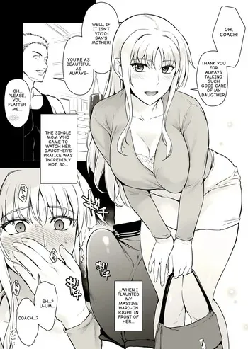 [Ishigaki Takashi] Eroi Oku-san ni Onibokki o Misetsukete Mitara I What happened when I flaunted a raging hard-on to my horny wife - [ENGLISH - MTL] (Mahou Shoujo Lyrical Nanoha) manga cover