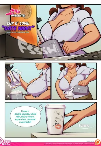[Dsan Hentai] Cup O' Love "Date Night" manga cover