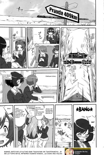 (C85) [Takotsuboya (TK)] Yukiyukite Senshadou Battle of Pravda (Girls und Panzer) Paginas Faltantes [ESPAÑOL] [CristoferDeLosAndes] manga cover
