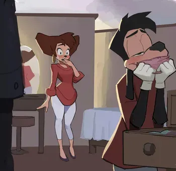 [Amugea] Peg x Max (Goof Troop) (Ongoing) manga cover