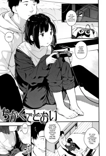Chikakute Tooi - So Close, Yet So Far manga cover