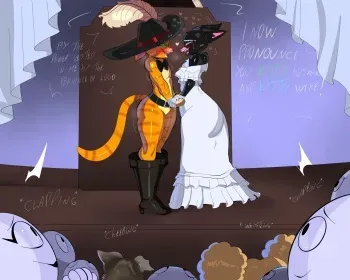 [TAYRONNEBR/Tayuri] Puss and kitty love story (Puss in Boots) manga cover
