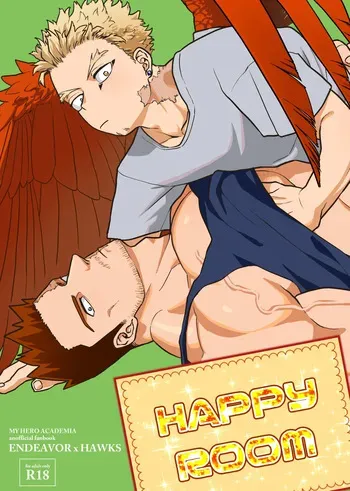 [Tousoku Chokusen Undou (Pain)] Happy Room [Russian] [Mccree] manga cover
