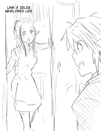 Shinkon LinZel no Yoru | Link x Zelda newlywed life manga cover