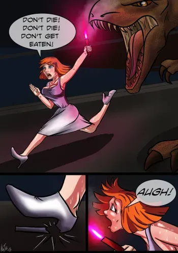 [Nyte] Jurassic World: Claire Indominated (Jurassic Park) manga cover