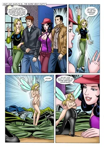[Palcomix] Super Hero Party (Justice League) manga cover