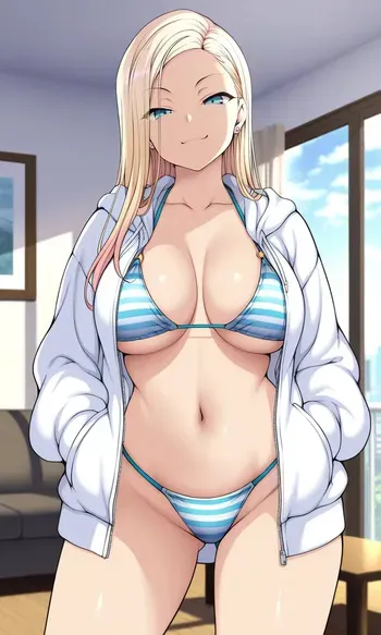 Rena Kurashiki is sexy and cute [AI Generated] manga cover
