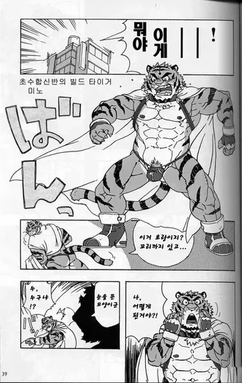 [Dragon Heart (gamma)] Choujuu Gasshin Build Tiger 0 | 초수합신 빌드 타이거 0 [Korean] manga cover