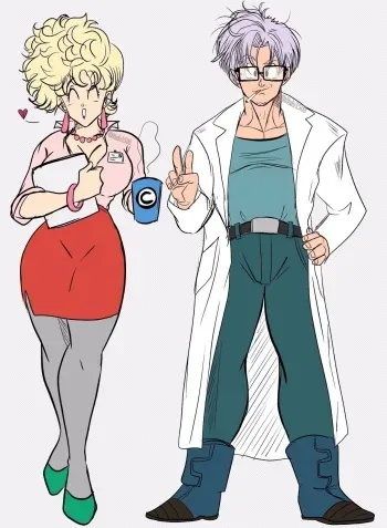 [Nala1588] Capsule Corp Hotties (Dragon Ball Z) manga cover