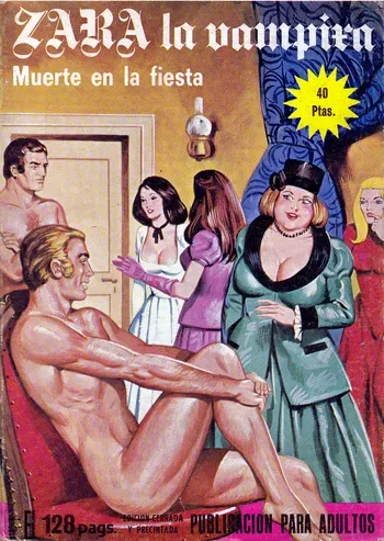 Zara la Vampira #18 (Muerte en la fiesta) [Spanish] manga cover