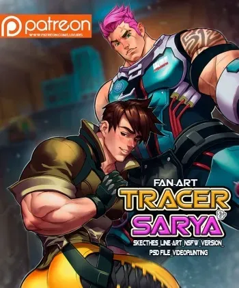 [Luxuris] Tracer x Zarya manga cover